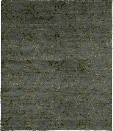 Brunilda E Wool Hand Knotted Tibetan Rug Product Image