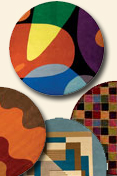 Round rugs