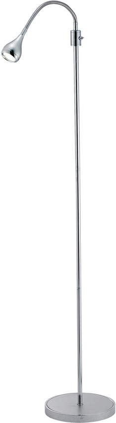 Name:Iris Gooseneck Floor Lamp, Item id:1010_3621-22 (Medium Image)