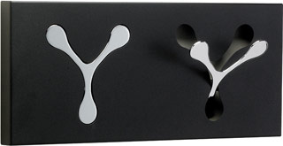 Name:Branch Double Wall Hook, Item id:1010_WK1115-01 (Medium Image)