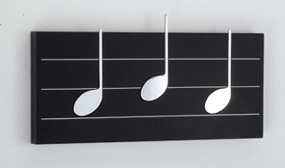 Name:Swingtime Wall Hook, Item id:1010_WK1120-01 (Medium Image)