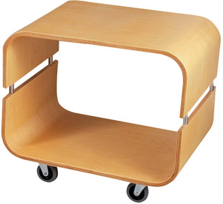 Name:Contour Rolling End Table, Item id:1010_WK2005-12 (Medium Image)