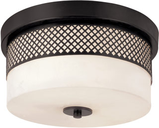 Name:Flushmount In Rubbed Oil Bronze Finish, Item id:1310_10008 ROB (Medium Image)