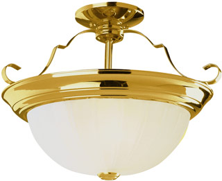 Name:Semi-Flushmount In Rubbed Oil Bronze Finish, Item id:1310_13213 ROB (Medium Image)