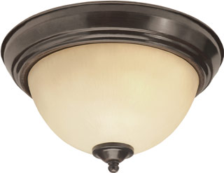 Name:Flushmount In Rubbed Oil Bronze Finish, Item id:1310_13511 ROB (Medium Image)