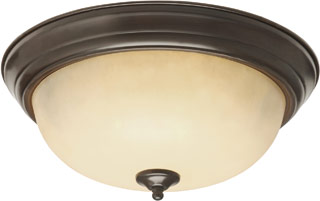 Name:Flushmount In Rubbed Oil Bronze Finish, Item id:1310_13515 ROB (Medium Image)