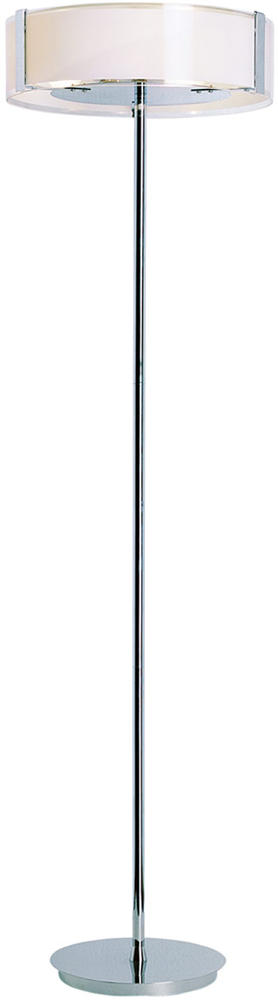 Name:Floor Lamp In Polished Chrome Finish, Item id:1310_2095 PC (Medium Image)