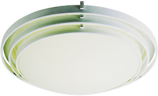 Name:Flushmount In Brushed Nickel Finish, Item id:1310_2483 BN (Medium Image)