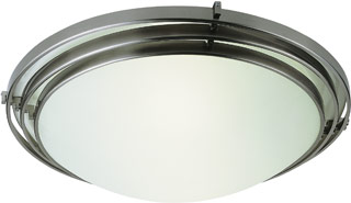 Name:Flushmount In White Finish, Item id:1310_2484 WH (Medium Image)