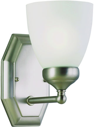Name:Sconce In Brushed Nickel Finish, Item id:1310_2511 BN (Medium Image)