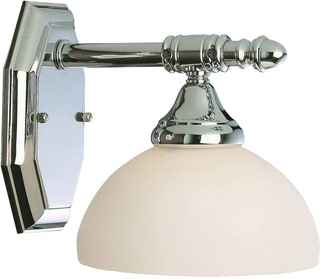 Name:Sconce In Polished Chrome Finish, Item id:1310_2521 PC (Medium Image)