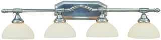 Name:Bathroom Light In Polished Chrome Finish, Item id:1310_2524 PC (Medium Image)