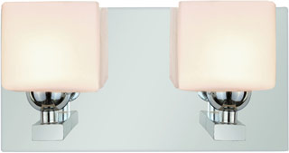 Name:Bathroom Light In Polished Chrome Finish, Item id:1310_2692 PC (Medium Image)