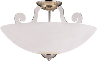 Name:Semi-Flush In Polished Chrome Finish, Item id:1310_2786 PC (Medium Image)