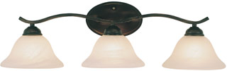 Name:Bathroom Light In Rubbed Oil Bronze Finish, Item id:1310_2827 ROB (Medium Image)