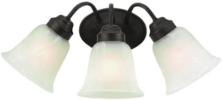 Name:Bathroom Light In Brushed Nickel Finish, Item id:1310_3106 BN (Medium Image)