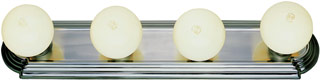 Name:Bathroom Light In Brushed Nickel Finish, Item id:1310_3224-1 BN (Medium Image)