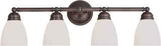Name:Bathroom Light In Brushed Nickel Finish, Item id:1310_3358 BN (Medium Image)