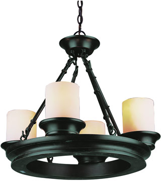 Name:Chandelier In Rubbed Oil Bronze Finish, Item id:1310_3364 ROB (Medium Image)