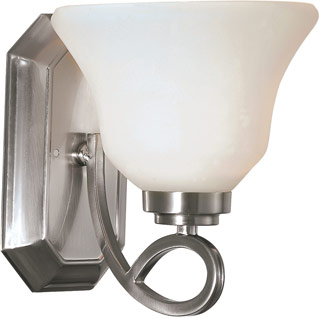 Name:Sconce In Brushed Nickel Finish, Item id:1310_3411 BN (Medium Image)