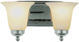 Name:Bathroom Light In Polished Chrome Finish, Item id:1310_3502 PC (Medium Image)