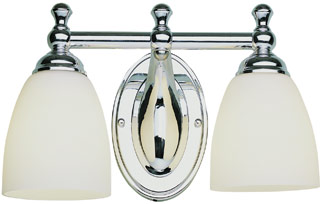Name:Bathroom Light In Brushed Nickel Finish, Item id:1310_3652 BN (Medium Image)