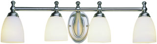 Name:Bathroom Light In Brushed Nickel Finish, Item id:1310_3654 BN (Medium Image)