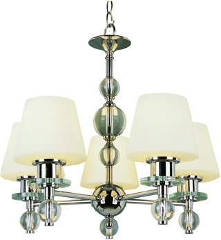 Name:Chandelier In Polished Chrome Finish, Item id:1310_3905 PC (Medium Image)