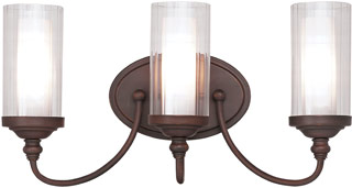 Name:Bathroom Light In Rubbed Oil Bronze Finish, Item id:1310_3923 (Medium Image)