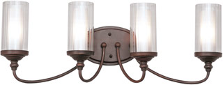 Name:Bathroom Light In Rubbed Oil Bronze Finish, Item id:1310_3924 (Medium Image)