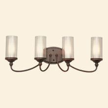 Bathroom Light In Rubbed Oil Bronze Finish Thumbnail Image