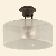 Semi Flushmount In Rubbed Oil Bronze Finish Thumbnail Image