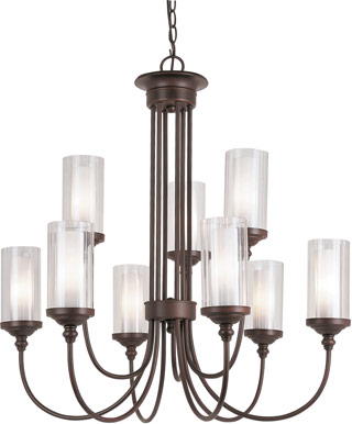 Name:Chandelier In Rubbed Oil Bronze Finish, Item id:1310_3929 (Medium Image)