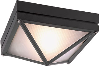 Name:Flushmount In Black Finish, Item id:1310_43301 BK (Medium Image)