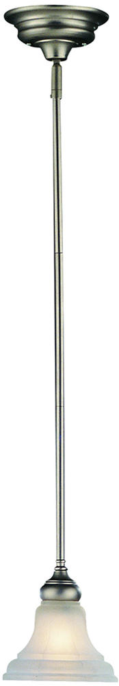 Name:Mini Pendant In Brushed Nickel Finish, Item id:1310_6690 BN (Medium Image)