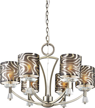 Name:Chandelier In Antique Brass Finish, Item id:1310_70116 AB (Medium Image)