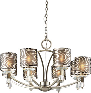 Name:Chandelier In Antique Brass Finish, Item id:1310_70118 AB (Medium Image)