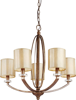 Name:Chandelier In Antique Gold Finish, Item id:1310_70135 (Medium Image)