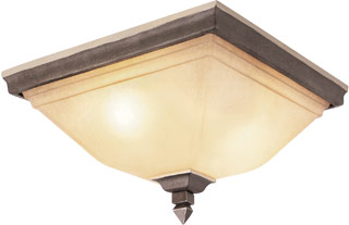 Name:Flushmount In Antique Bronze Finish, Item id:1310_70230 (Medium Image)