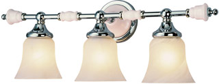 Name:Bathroom Light In Polished Chrome Finish, Item id:1310_7033 PC (Medium Image)