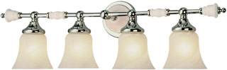Name:Bathroom Light In Polished Chrome Finish, Item id:1310_7034 PC (Medium Image)