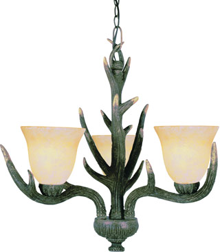 Name:Chandelier In Replica Deer Antler Finish, Item id:1310_7080 RDA (Medium Image)