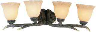 Name:Bathroom Light In Replica Deer Antler Finish, Item id:1310_7084 RDA (Medium Image)
