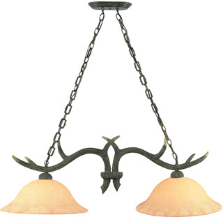 Name:Island Pendant In Replica Deer Antler Finish, Item id:1310_7085 RDA (Medium Image)