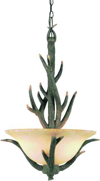 Name:Pendant In Replica Deer Antler Finish, Item id:1310_7088 RDA (Medium Image)