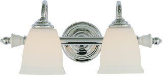Name:Bathroom Light In Polished Chrome Finish, Item id:1310_7132 PC (Medium Image)