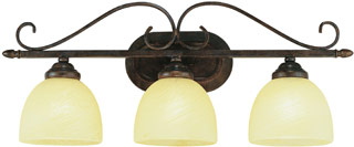 Name:Bathroom Light In Rubbed Oil Bronze Finish, Item id:1310_7213 ROB (Medium Image)