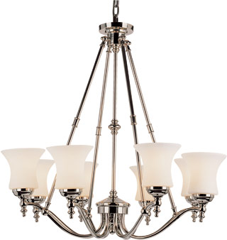 Name:Chandelier In Polished Chrome Finish, Item id:1310_7548 PC (Medium Image)