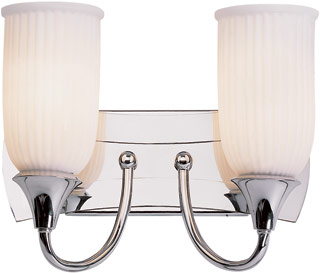 Name:Bathroom Light In Polished Chrome Finish, Item id:1310_7612 PC (Medium Image)