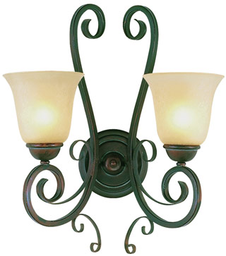 Name:Sconce In Antique Brown Rust Finish, Item id:1310_7791 ABR (Medium Image)
